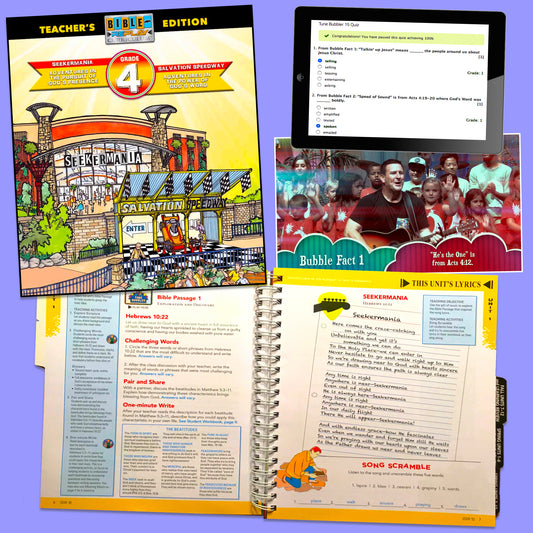 11. Grade 4 Teacher's Edition, Unit Songs, Online Adventure, Enrichment & Media